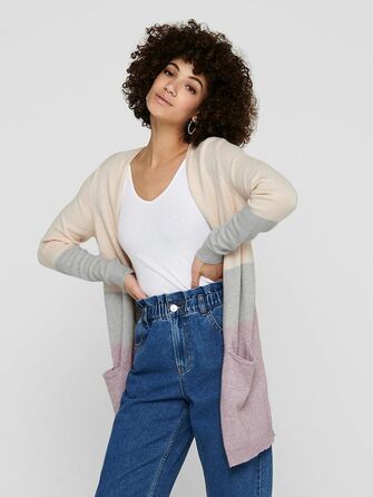 Жіноча в'язана кофта ONLQUEEN, розмір M, бежевого кольору