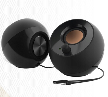 Комплект акустичних колонок 2.0 Creative Pebble 4.4 W, чорні