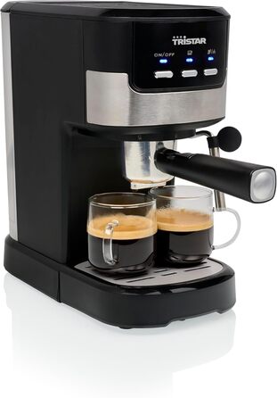 Еспресо-машина Tristar CM-2278: 2 чашки, Nespresso, кава, 20 bar, підігрів чашок