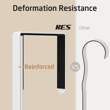 Підвіска для прасувальної дошки KES з корзиною, без свердління, біла (HIR500A-WH)