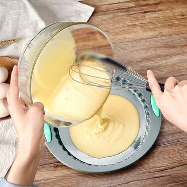 Encounter 30-in-1 Silicone Baking Set - 10 Silicone Baking Molds, Cake Pans, Baking Sheet, Donut Mold, Muffin Mold with Measuring Cups and Spoons
