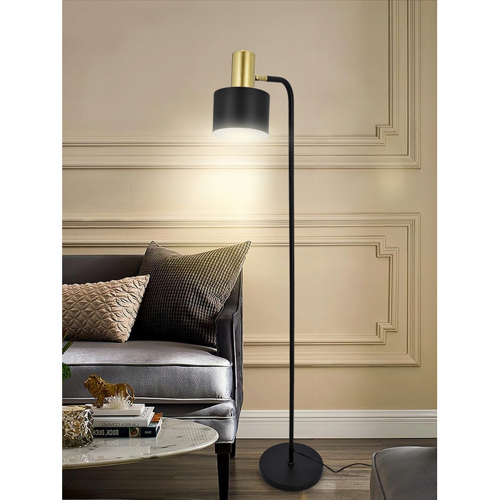 Підлогова смарт-лампа Smartled, чорно-жовта, E27, 40 Вт, 140 см