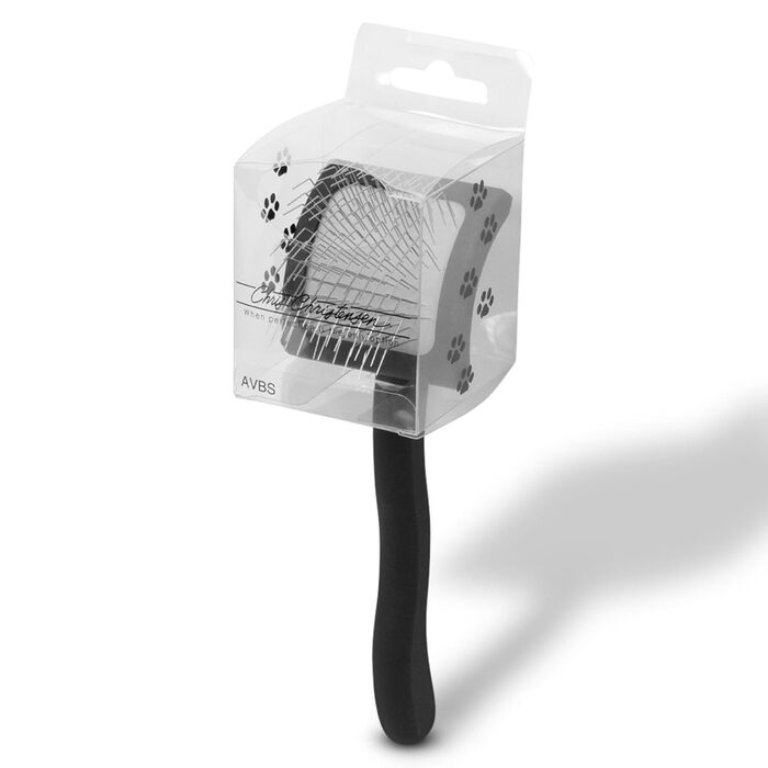 Щітка Chris Christensen Big G Coral Slicker для грумінгу тварин, середнього розміру, для собак та котів