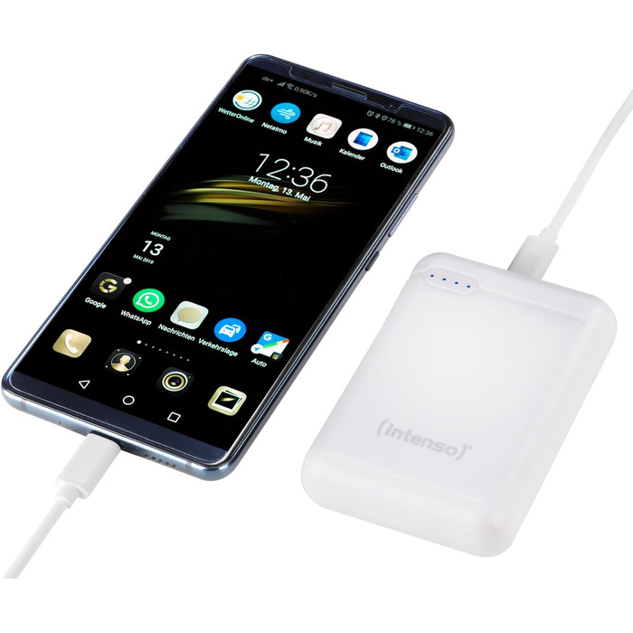 Powerbank Intenso 10000mAh XS - білий, для смартфонів, планшетів, MP3-плеєрів та цифрових камер