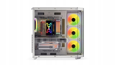 Корпус ATX KRUX Empero White, 4 вентилятори 120мм ARGB, тип 