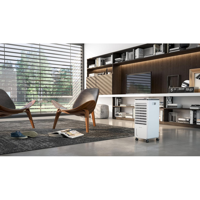 Вентилятор Olimpia Splendid Peler Tower Tower - білий, 300 м³/год, 65 Вт, з таймером та осциляцією