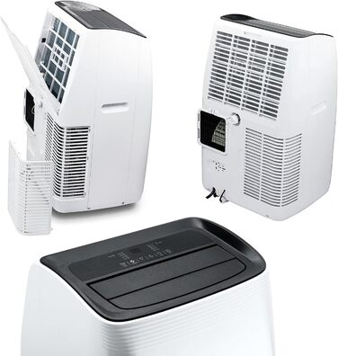 Кондиціонер TCL 9000 BTU (2,6 кВт) TAC-09CPB/NZB 3-в-1, з таймером, режимом сну, для вітальні, офісу, спальні, з функцією осушувача, з пультом керування, з випускним шлангом