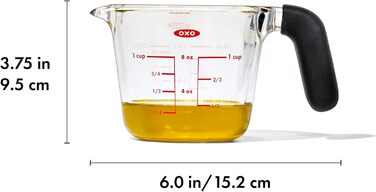 OXO Good Grips 250 ml Glass Measuring Cup