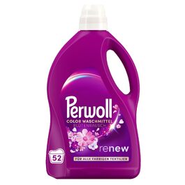 Рідкий засіб для прання Perwoll Renew Blütenrausch для кольорового та білого одягу, квітковий аромат, 2.6 л (на 50 прань)