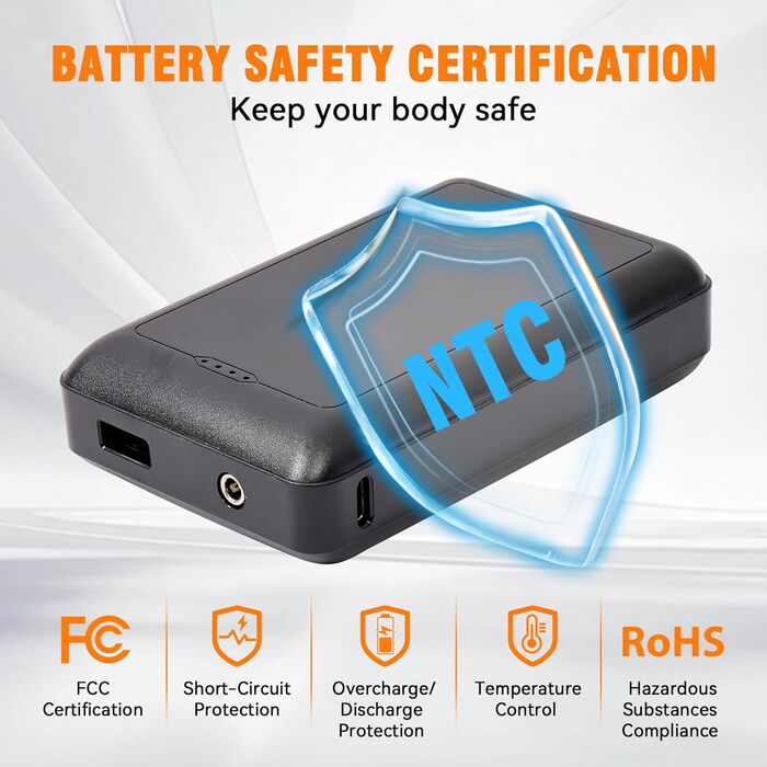 Обогреваемая жилетка для женщин и мужчин, двойной регулятор, 3 температурных режима и 6 зон обогрева, ветро- и водонепроницаемая ткань, оснащена аккумулятором 16000mAh, подходит для походов, катания на лыжах, рыбалки, размер XL