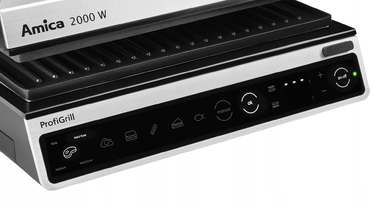 Електричний контактний гриль Amica GK 5011 ProfiGrill 2000 Вт, складаний