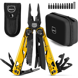 Мультитул MIAOKE 23 в 1 з подарунковою коробкою: викрутки, пилка, плоскогубці, ніж для кемпінгу. Ідеальний подарунок для чоловіків