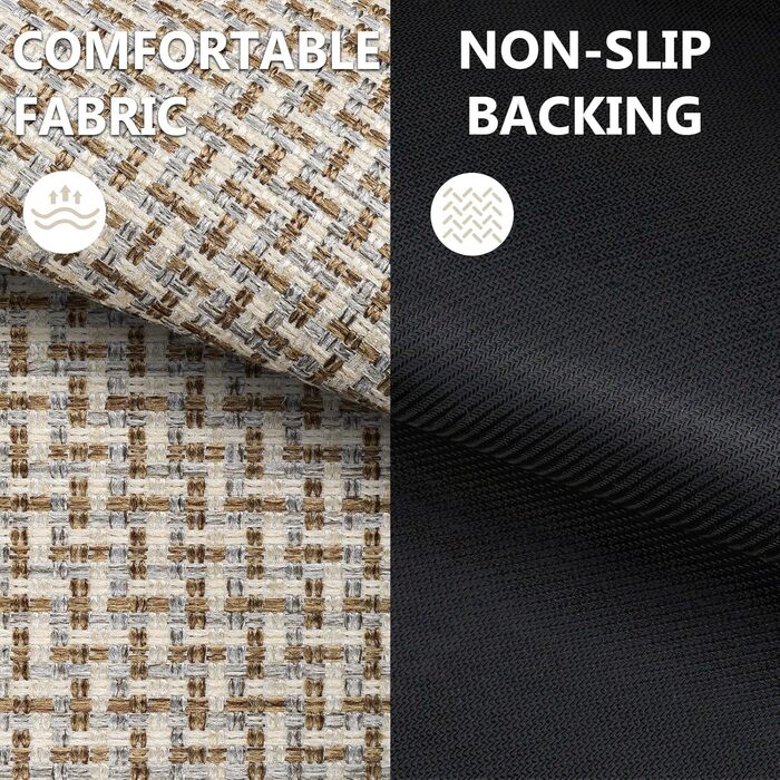 Придверний килимок LEKEEPGO протиковзкий вологопоглинаючий (сірий, 43x75 см) — універсальний килимок для входу, дому та вулиці, що миється