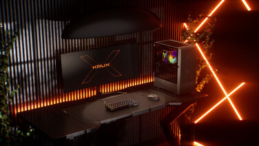 Корпус для ПК Krux Nadir Midi Tower ATX, вікно, чорний