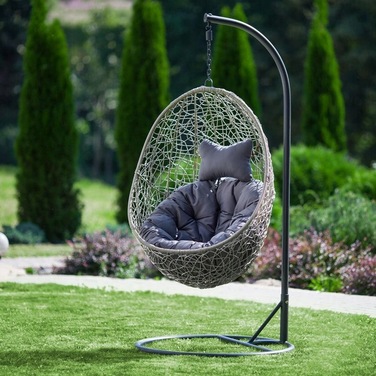 Підвісне крісло-гойдалка на стійці Patio, 95 см, до 120 кг