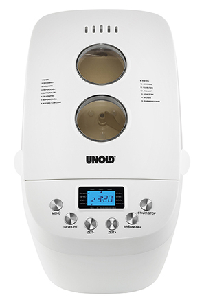 Хлібопічка Unold 68520, біла, 850 Вт