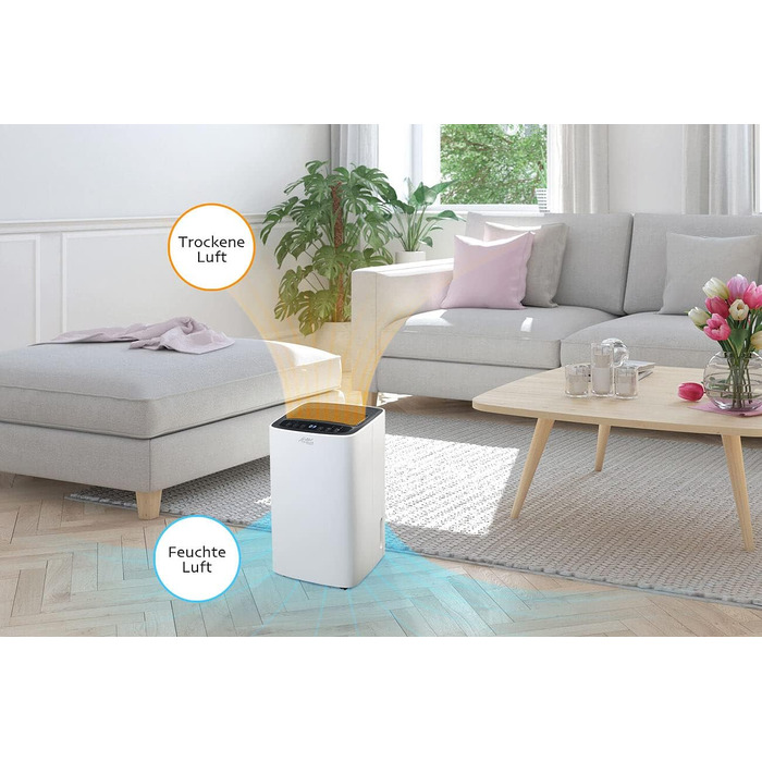 Електричний осушувач повітря Sichler з Wi-Fi, таймером та додатком, 12 л/день (Smart Home, осушувач повітря електричний)