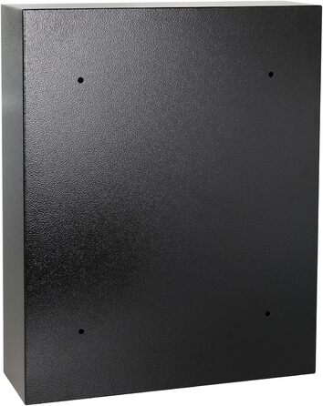 Сейф для ключів HMF з кодовим замком та електронним замком, 30x28x10 см, 71 гачок, чорний