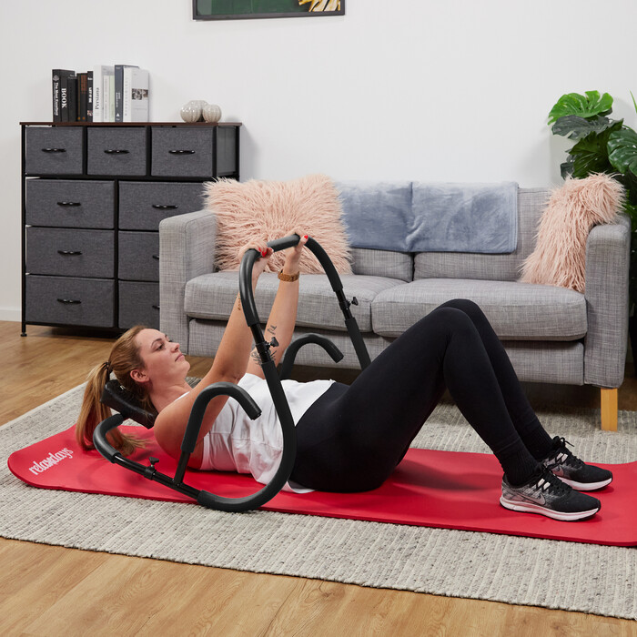 Relaxdays Ab Roller, Black