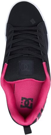 Кросівки DC Shoes Court Graffik для жінок, чорно-рожеві, розмір 40.5 EU