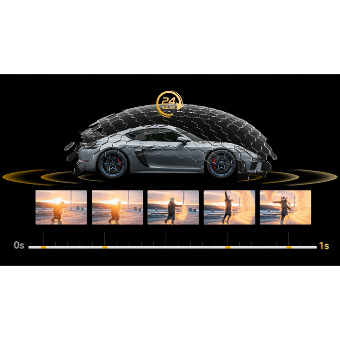 Автомобільний відеореєстратор DDPAI Z60T 4K HDR GPS (передній, салонний, задній) + комплект Hardwire Kit