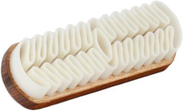 Langer & Messmer Suede Shoe Care Set - Shoe cleaning set with shoe brushes for nubuck leather care and care products for color refreshment, protection and impregnation to care for your suede shoes (6 pieces)