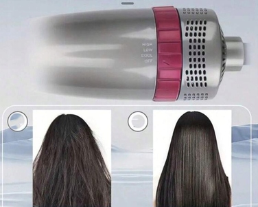 Фен-стайлер 4в1: набір насадок та щітка для укладки волосся