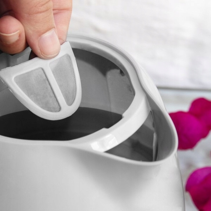 Електричний чайник Cecotec ThermoSense 120, 1100 Вт, 1 л, сріблястий/сірий