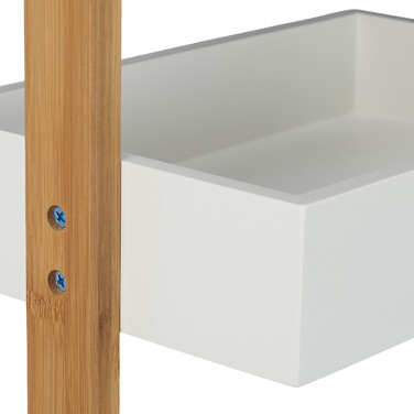 Relaxdays Bath caddy with 3 baskets
