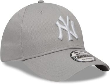 Кепка New Era 9Forty Strapback з логотипом NFL New-York Yankees, сіра/біла