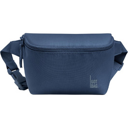 GOT BAG Поясна сумка Hip Bag 2.0 з переробленого пластику Ocean Impact | Водовідштовхуюча поясна сумка | Стильна сумка через плече з регульованим ремінцем, Ocean Blue