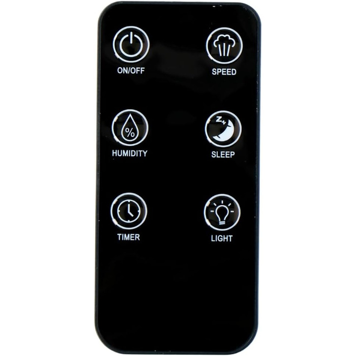 Зволожувач повітря Grundig HD-1903A – ультразвуковий, 4.3 л, з таймером, нічником та пультом дистанційного керування, чорний