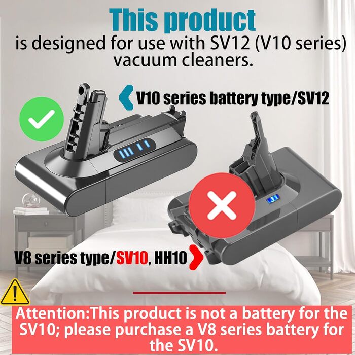 Адаптер для Makita 18V акумулятора на Dyson V7/8: перетворювач для ручних пилососів Dyson