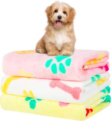 М'яка ковдра для кота та собаки, 5 шт., 76 x 52 см, різні кольори