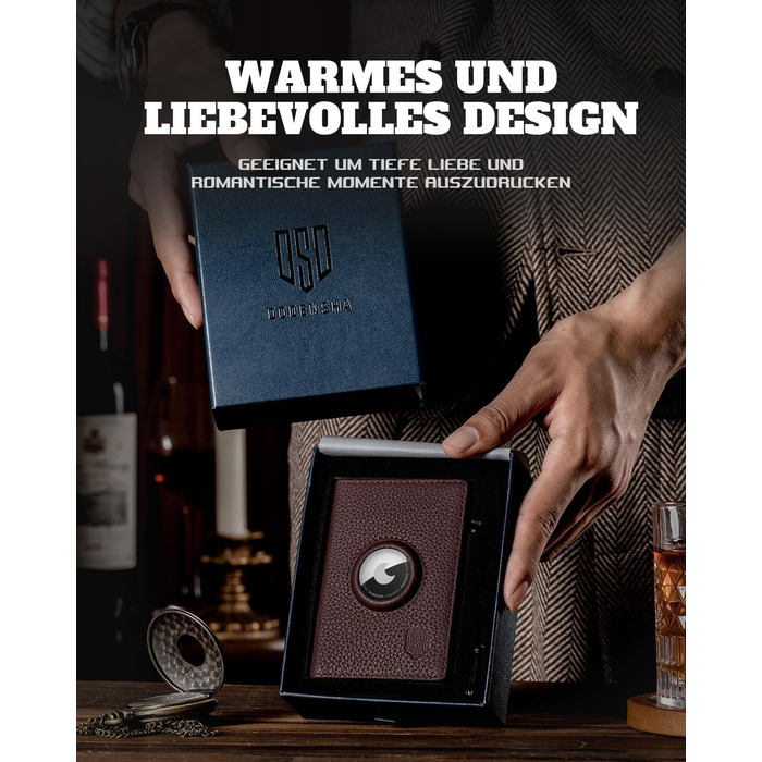 Чоловічий гаманець DODENSHA® MagSnap з RFID захистом та відділенням для AirTag, картхолдер, гаманець на 10+ карт, з відділенням для монет, фіолетовий (Lila-togo)