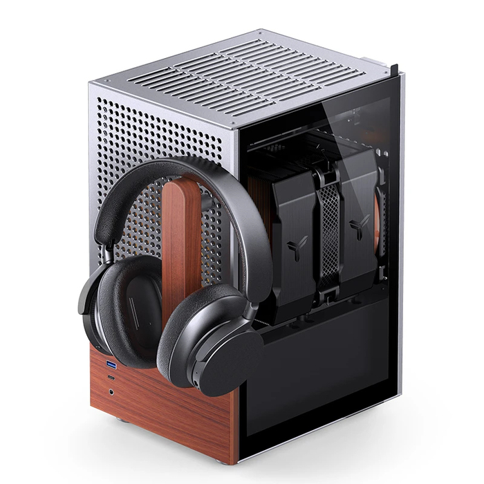 Корпус Jonsbo T6 Mini-ITX, сріблястий