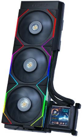 Рідинке охолодження Lian Li HydroShift LCD 360S, Чорний