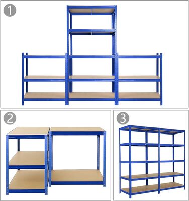 Ribelli Heavy-Duty Shelving Unit