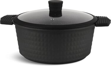 Набір каструль та сковорідок EDENBERG 15 предметів для індукційних плит, з антипригарним покриттям | Набір посуду, каструлі, сковороди для індукції EB-5645