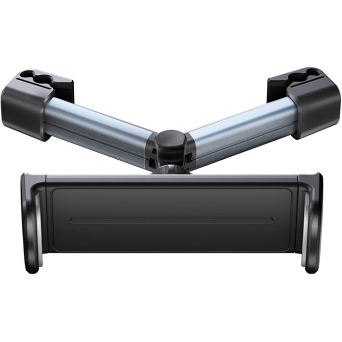 Утримувач для планшета в авто, регульований, універсальний, для iPad/iPhone/Samsung Galaxy Tabs/Kindle Fire HD/Nintendo Switch, 4.4-11 дюймів, ЧЕРВОНИЙ (Срібний)