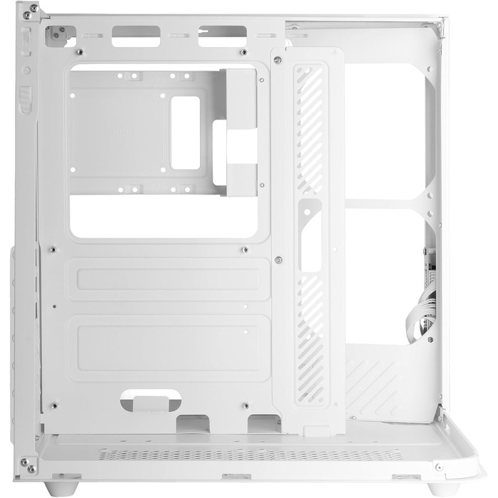 Ігровий корпус Mars Gaming MC-3TCORE MC-INFINIO LITE ATX, панорамне скло, підтримка рідкого охолодження, білий