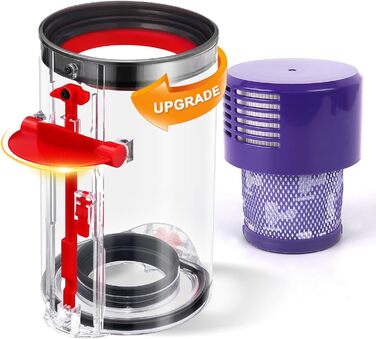 Контейнер для пилососа Dyson V10 SV12 (969509-01) з HEPA-фільтром, запасні частини