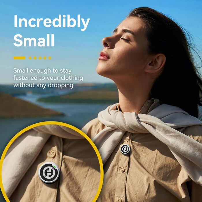 Hollyland Lark M2 Бездротовий петличний мікрофон для iPhone 15/16/17 та Android, 300м радіус дії, Hi-Fi звук, шумозаглушення, 30 годин роботи, міні-мікрофон для відео (2TX + USB-C RX + зарядний кейс) (Комбо (2TX+3RX), білий)