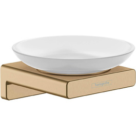 hansgrohe Soap Dish AddStoris, Soap Holder, Brushed Bronze