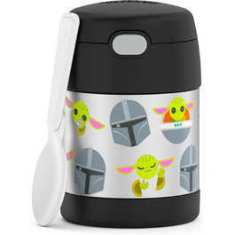 Контейнер для їжі THERMOS Funtainer з нержавіючої сталі, вакуумна ізоляція, 284 мл (Мандалоріанець)