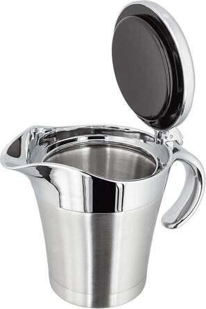 Double-walled thermal pot, silver, 450 ml