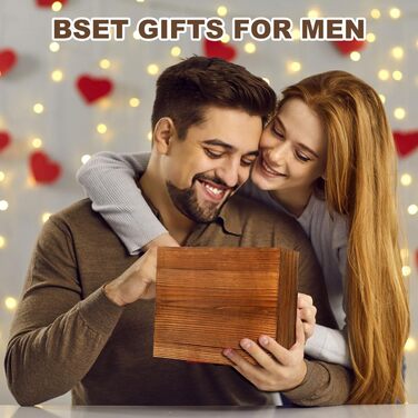 Набір віскі Sovyime: 2 склянки та 6 каменів для віскі. Подарунок для чоловіків, на день народження, річниця, для партнера, батька