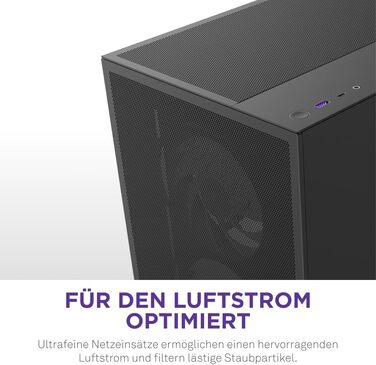 Корпус для ПК NZXT H5 Flow: компактний ATX Mid-Tower з високою продувністю, RGB підсвічуванням та підтримкою рідинного охолодження