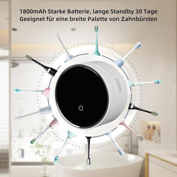 UV Disinfecting Toothbrush Holder with Drying, Automatic Sensor Brush Holder, Electric Toothbrush Disinfectant, Toothbrush Sterilizer Organizer