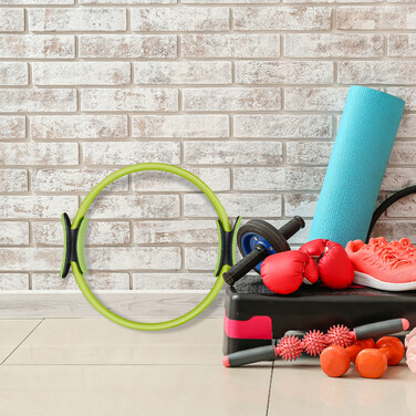 Relaxdays Pilates Ring Green